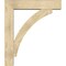 Ekena Millwork Thorton Block Rough Sawn Bracket w/ Offset Brace, Douglas Fir, 8"W x 38"D x 44"H BKT0806X38X44THR05RDF - alternate 3